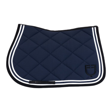 Springschabracke Double Stripes aus technischem Gewebe Equestro Springschabracke Double Stripes aus technischem Gewebe Equestro