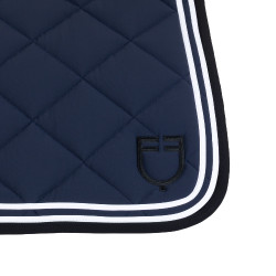 Springschabracke Double Stripes aus technischem Gewebe Equestro Springschabracke Double Stripes aus technischem Gewebe Equestro