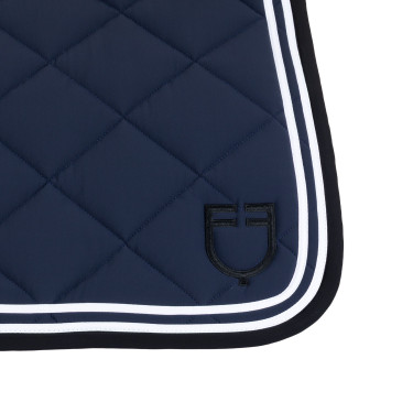 Springschabracke Double Stripes aus technischem Gewebe Equestro Springschabracke Double Stripes aus technischem Gewebe Equestro
