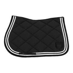 Springschabracke Double Stripes aus technischem Gewebe Equestro Springschabracke Double Stripes aus technischem Gewebe Equestro