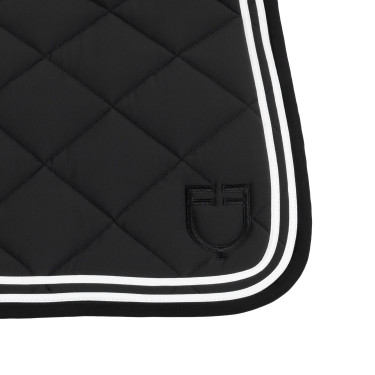 Springschabracke Double Stripes aus technischem Gewebe Equestro Springschabracke Double Stripes aus technischem Gewebe Equestro