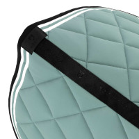Springschabracke Double Stripes aus technischem Gewebe Equestro