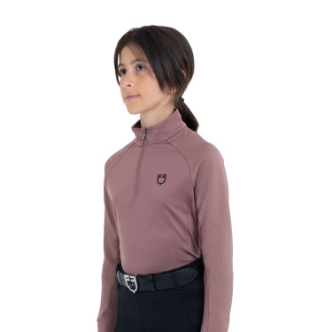 Unisex Kinder-Baselayer aus technischem Gewebe Equestro Unisex Kinder-Baselayer aus technischem Gewebe Equestro