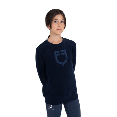 Unisex-Kinder-Sweatshirt aus Fleece Equestro