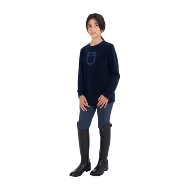 Unisex-Kinder-Sweatshirt aus Fleece Equestro