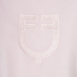 Damen-Sweatshirt mit Rundhalsausschnitt aus Fleece Equestro