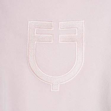 Damen-Sweatshirt mit Rundhalsausschnitt aus Fleece Equestro