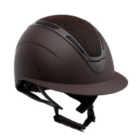 Cap Apocalypse Damen matte Kappe mit Glitzer Astm F1163-23 Zulassung Equestro