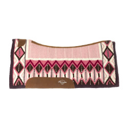 Konturgeformtes Sattelpad mit Wolldecke 34x36 Platinum Pro