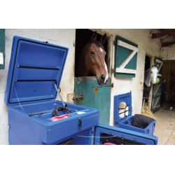 Vertikaler Rolltransportkoffer La Gée Blau