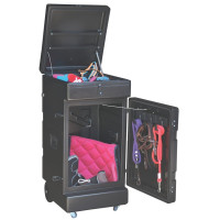 Vertikaler Rolltransportkoffer La Gée Schwarz