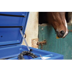 Vertikaler Rolltransportkoffer La Gée Blau