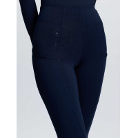 Reitleggings mit Vollbesatz Navy LeMieux Damen