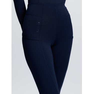 Reitleggings mit Vollbesatz Navy LeMieux Damen