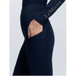 Reitleggings mit Vollbesatz Navy LeMieux Damen