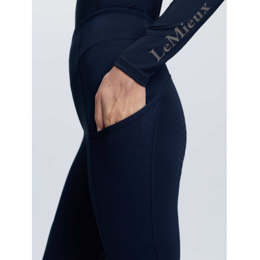 Reitleggings mit Vollbesatz Navy LeMieux Damen