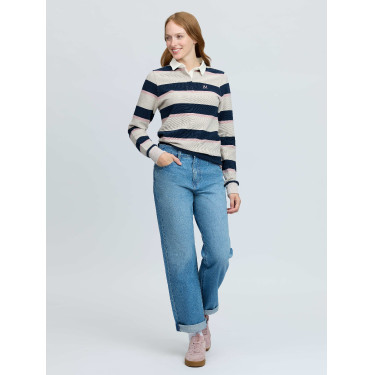 Sloane Stripe Rugbyshirt LeMieux Damen
