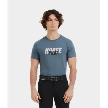 Reit-T-Shirt Herren Horse Pilot Team | Equi-Clic