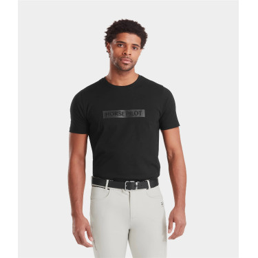Reitshirt Herren Horse Pilot Team – Bio-Baumwolle