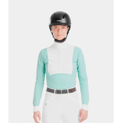 Damen Turniershirt Langarm Horse Pilot – Reitbekleidung Damen Turniershirt Langarm Horse Pilot – Reitbekleidung