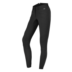 Reithose Damen hochbund mit Silikon-Vollbesatz – ELT Hella