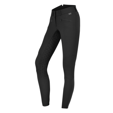 Reithose Damen hochbund mit Silikon-Vollbesatz – ELT Hella