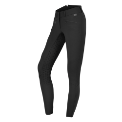 Reithose Damen hochbund mit Silikon-Vollbesatz – ELT Hella