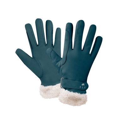 Reithandschuhe ELT Saint Moritz Petrolblau