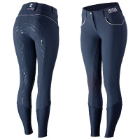 Pantalon d'équitation Nordic Performance Horze à grip silicone Blanc