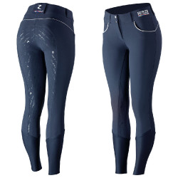 Pantalon d'équitation Nordic Performance Horze à grip silicone Blanc Pantalon d'équitation Nordic Performance Horze à grip silicone Blanc
