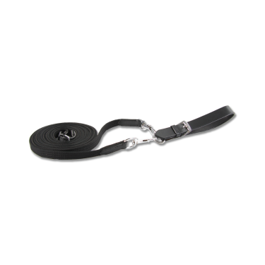 Star-Ausbindezügel mit Karabiner für Hindernisse Schwarz