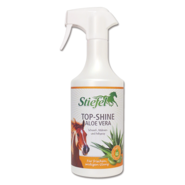 Aloe Vera Top-Shine Pflegespray für Pferdefell – Equitation