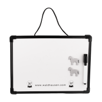Magnettafel Waldhausen mit Stift Schwarz