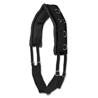 Reitgurt Waldhausen Soft – gepolstert, 13 Ringe Reitgurt Waldhausen Soft – gepolstert, 13 Ringe