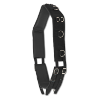Nylon-Sattelgurt Waldhausen Schwarz