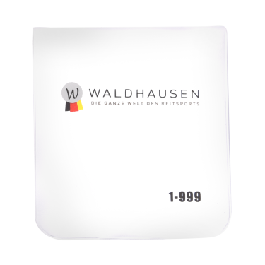 Kopfnummern Reiten oval Waldhausen mit Gummibändern