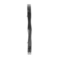 Waldhausen elastischer Ledergurt Schwarz