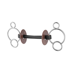 3-Ring-Gebiss Beris Pure extra weich – Reitsport