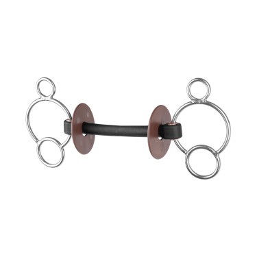 3-Ring-Gebiss Beris Pure extra weich – Reitsport