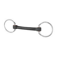 Olivenkopfgebiss Beris Pure Ring 7,5 cm extra weich Extra weich Schwarz