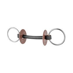Reitgebiss Beris Pure, Wassertrense 7,5 cm extra weich