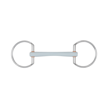 Beris Olivenkopftrense Comfort dünn mit 7,5 cm Ring Weich Braun