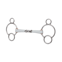 Reitgebiss 3-Ringe Beris, doppelt gebrochen – Equi-Clic Reitgebiss 3-Ringe Beris, doppelt gebrochen – Equi-Clic