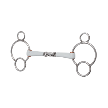 Reitgebiss 3-Ringe Beris, doppelt gebrochen – Equi-Clic Reitgebiss 3-Ringe Beris, doppelt gebrochen – Equi-Clic