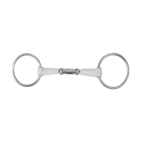 Beris Gebiss mit doppeltem Bruch, 7,5 cm Ring Mittel Silber