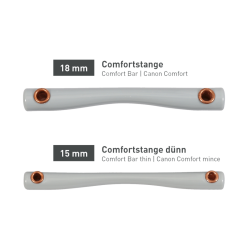 Beris Comfort-Stangengebiss 15 mm – Reitzubehör