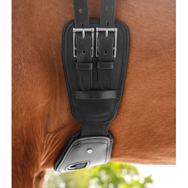 Kurzgurt aus Leder fürs Reiten – Waldhausen elastisch | equi-clic