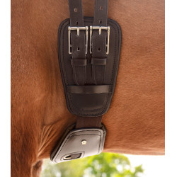 Kurzgurt aus Leder fürs Reiten – Waldhausen elastisch | equi-clic