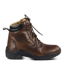 Leder-Winterstiefel Chamonix Damen Horze Leder-Winterstiefel Chamonix Damen Horze