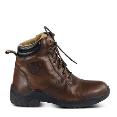 Leder-Winterstiefel Chamonix Damen Horze Leder-Winterstiefel Chamonix Damen Horze